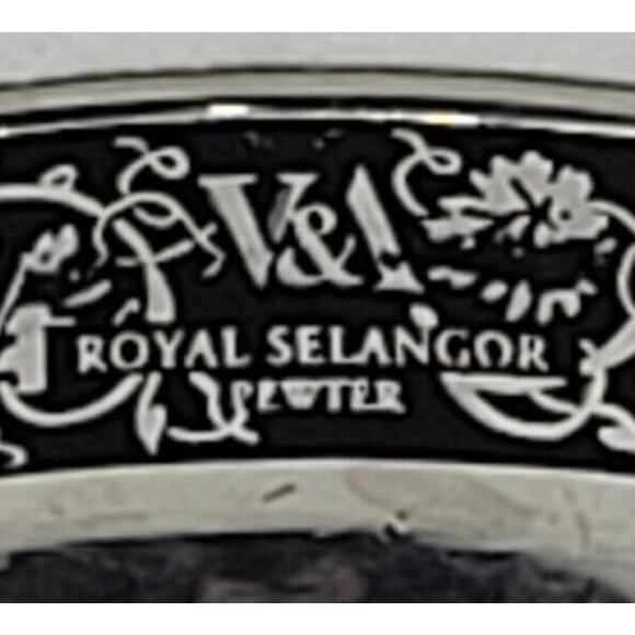 Pewter Wine Funnel by Royal Selangor Hand Finished William Morris Collection D21 - Picture 2 of 9